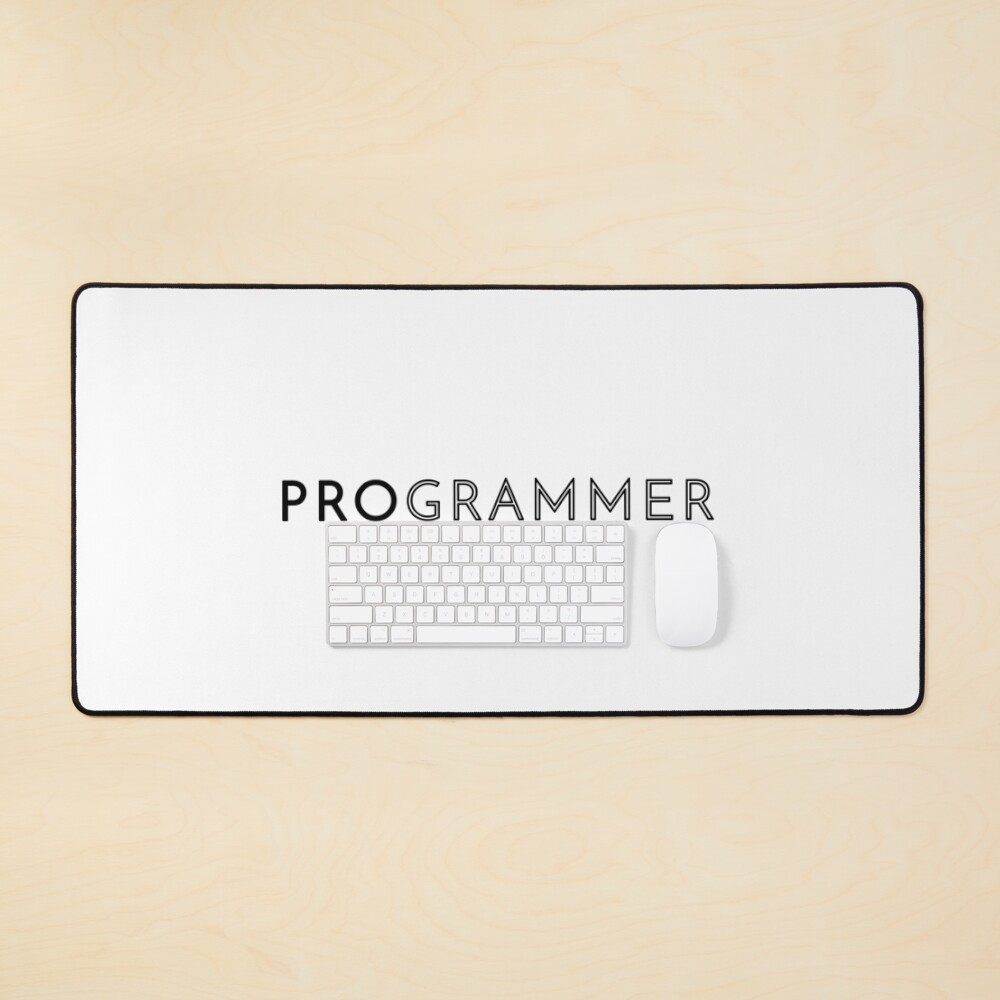 Programmer (Inverted) Mouse Pad