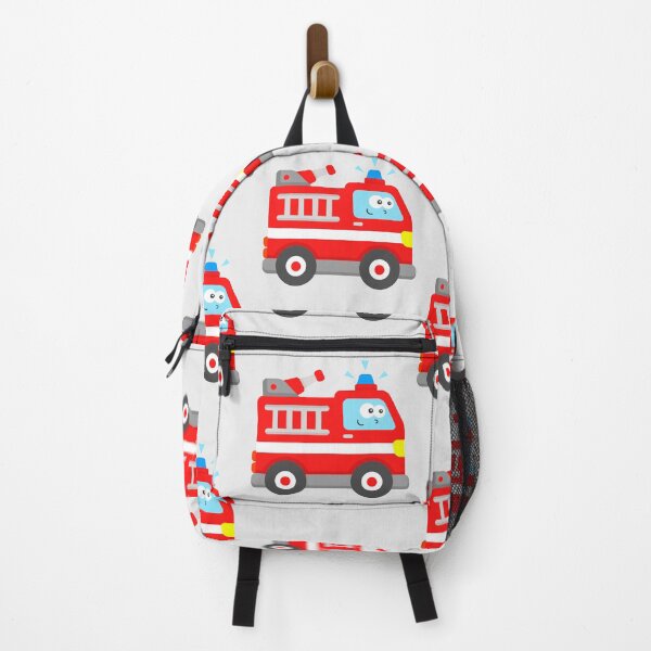 Item preview, Fire Engine Cute Firefighter Vehicle designed and sold by samshirts.