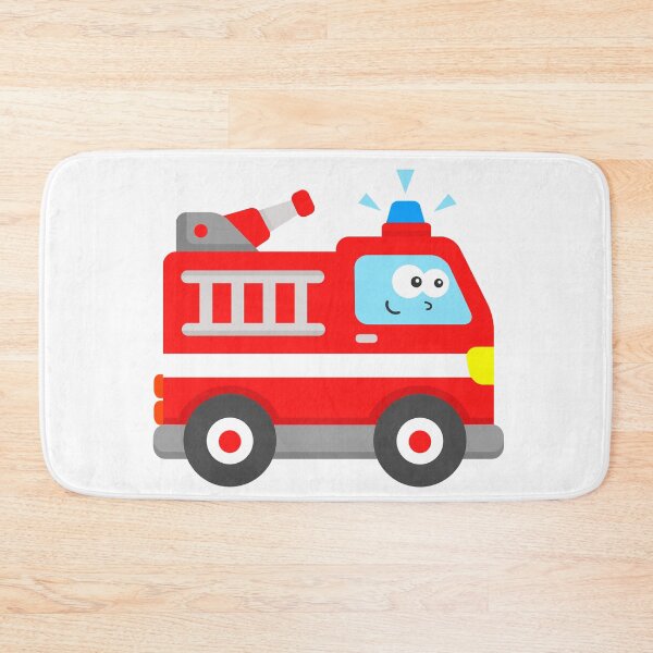 Item preview, Fire Engine Cute Firefighter Vehicle designed and sold by samshirts.