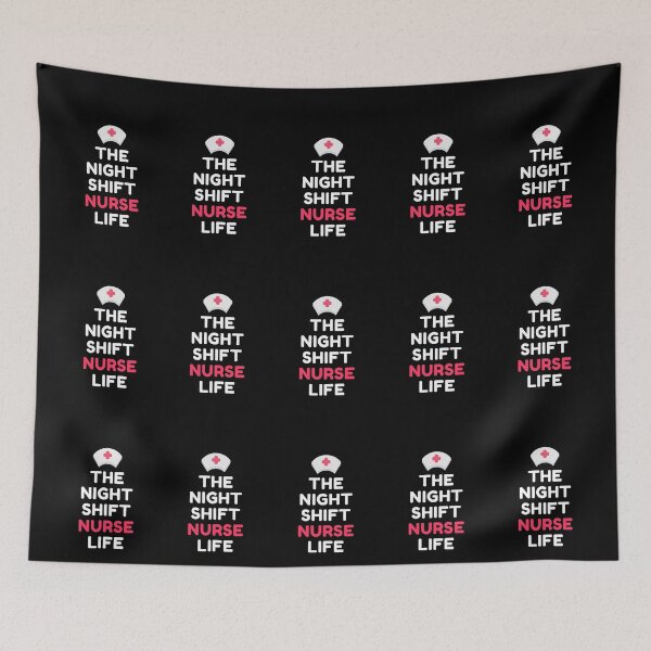 Item preview, Night Shift Nurse Rules designed and sold by ExploreTheStore.