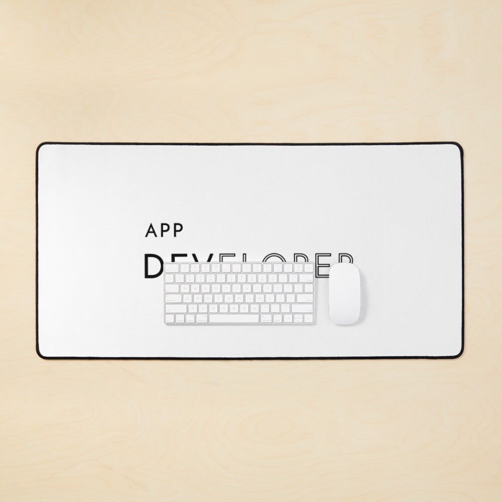 App Developer (Inverted) Mouse Pad