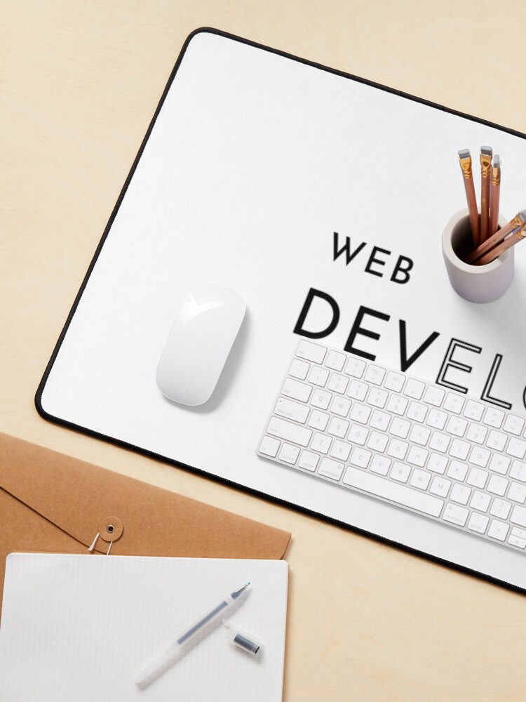 Alternate view of Web Developer (Inverted) Mouse Pad