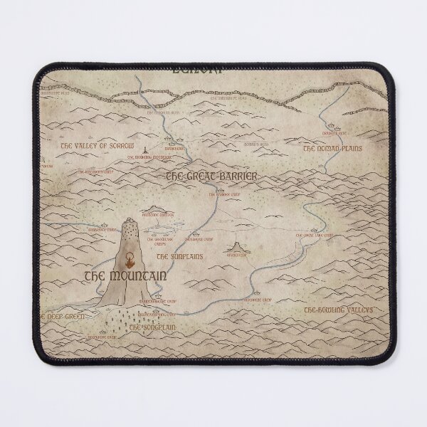 Item preview, Fantasy map - the Mountain lands designed and sold by zachholmbergart.