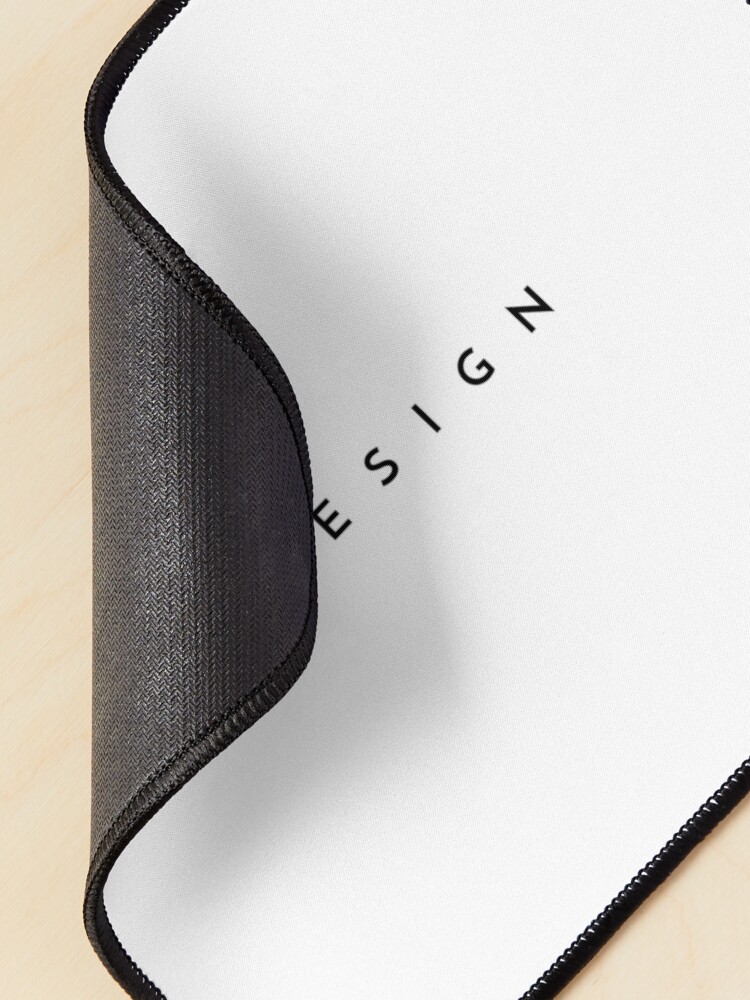 Alternate view of Design (minimal) (Inverted) Mouse Pad