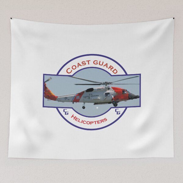 Item preview, US Coastguard Search and rescue helicopter designed and sold by ajtechdesigns.