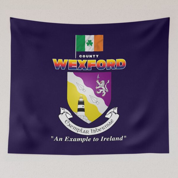 Item preview, COUNTY WEXFORD IRELAND - OFFICIAL CREST designed and sold by CathalDevlin.