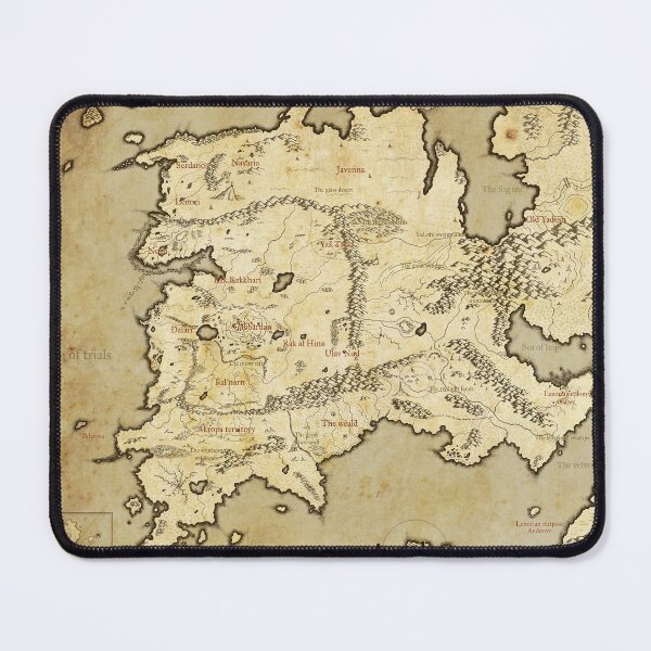 Item preview, Fantasy map - Ambra, Menidiath designed and sold by zachholmbergart.