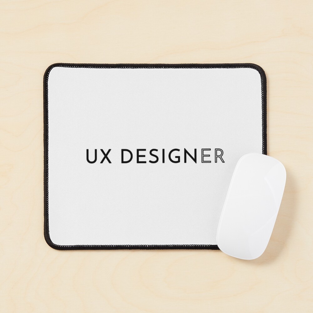 UX Designer (Inverted) Mouse Pad