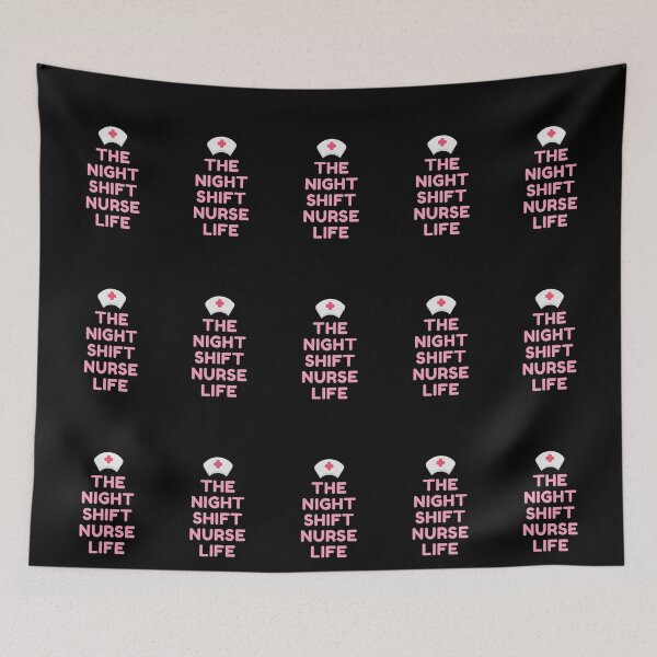 Item preview, Night Shift Nurse Rules designed and sold by ExploreTheStore.