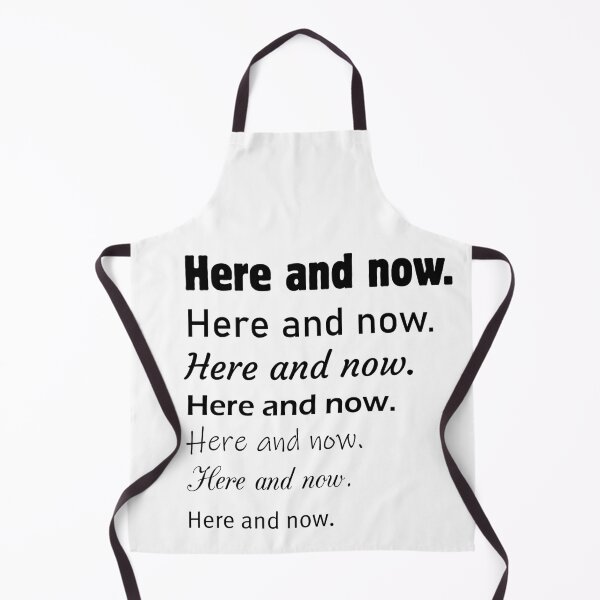 Item preview, Here and now. designed and sold by Euskadaz.