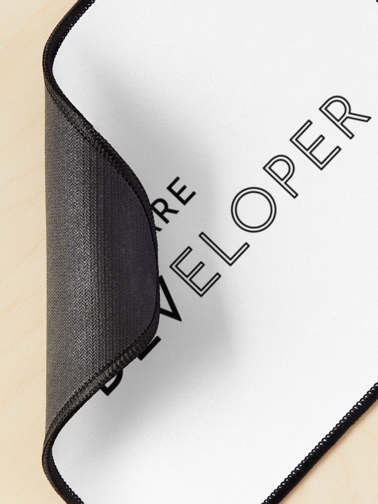Alternate view of Software Developer (Inverted) Mouse Pad