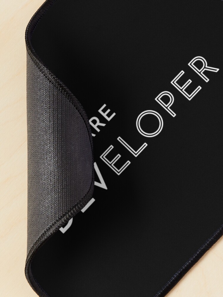 Alternate view of Software Developer Mouse Pad