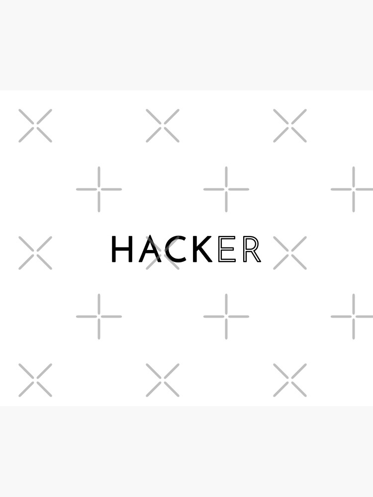 Hacker (Inverted) by developer-gifts
