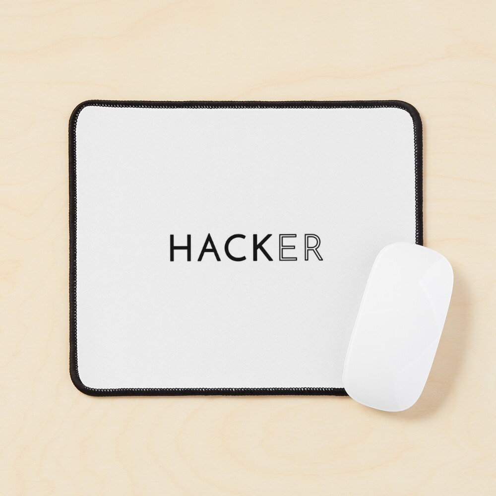 Hacker (Inverted) Mouse Pad