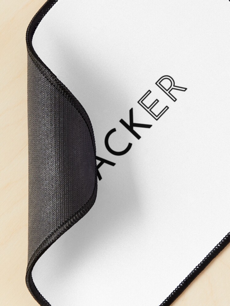 Alternate view of Hacker (Inverted) Mouse Pad