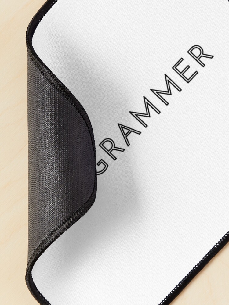 Alternate view of Programmer (Inverted) Mouse Pad