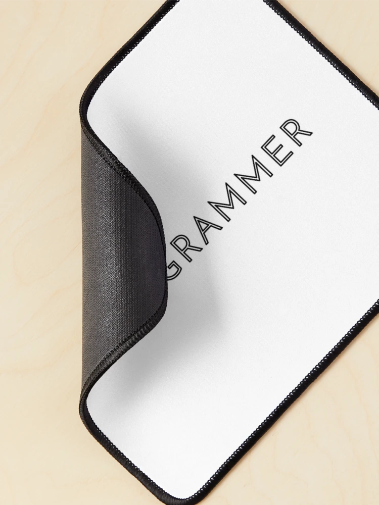 Thumbnail 2 of 5, Mouse Pad, Programmer (Inverted) designed and sold by developer-gifts.