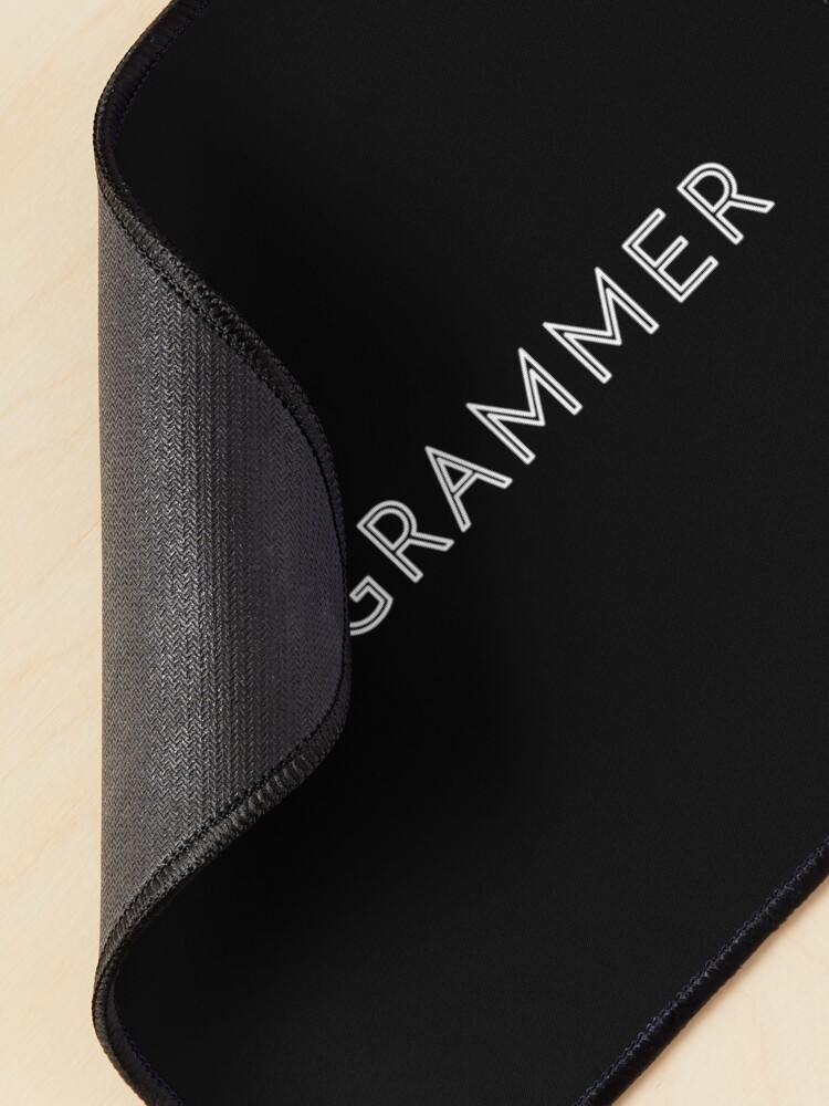 Alternate view of Programmer Mouse Pad