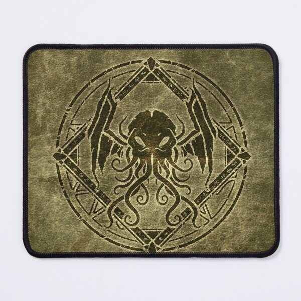 Item preview, Cthulhu design - Old leather designed and sold by zachholmbergart.