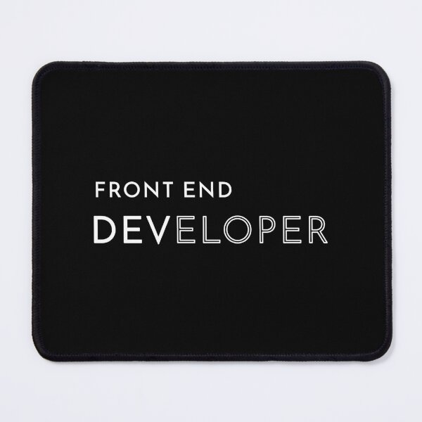 Front End Developer Mouse Pad