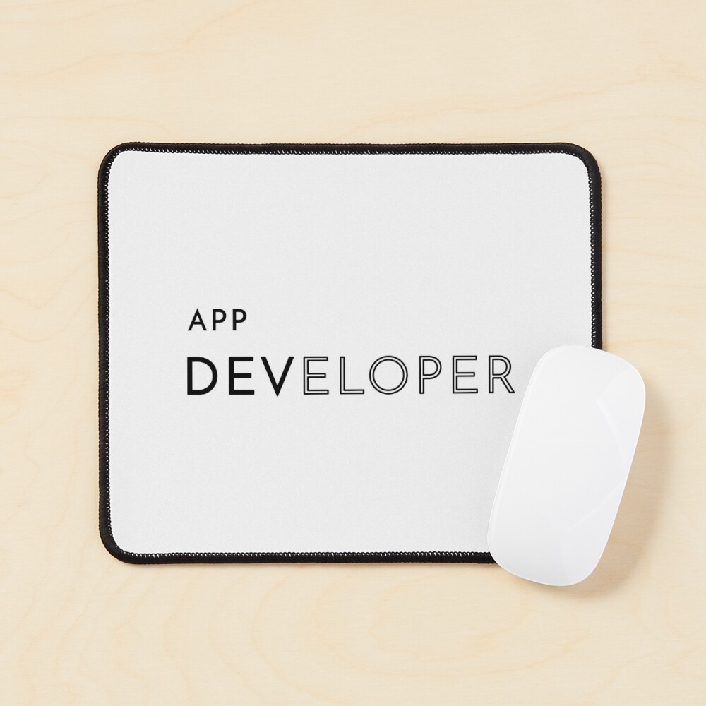 App Developer (Inverted) Mouse Pad