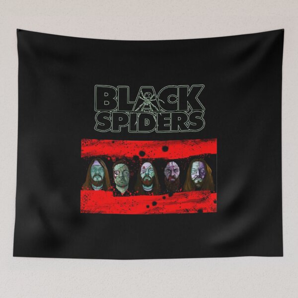 Item preview, black spiders band designed and sold by bgostling.