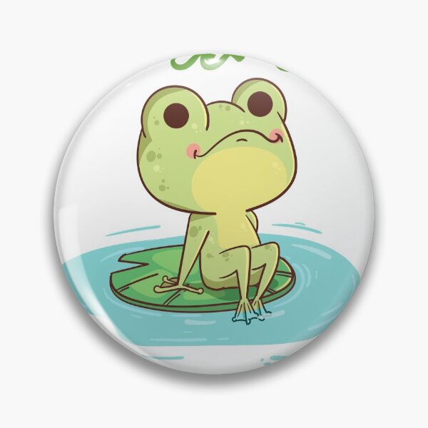 Item preview, Funny Frog in Puddle,cute frog, frog lover, gift for frog lovers,cute frog designed and sold by youfteen.