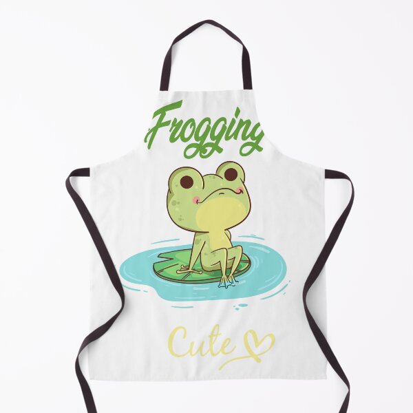 Item preview, Funny Frog in Puddle,cute frog, frog lover, gift for frog lovers,cute frog designed and sold by youfteen.