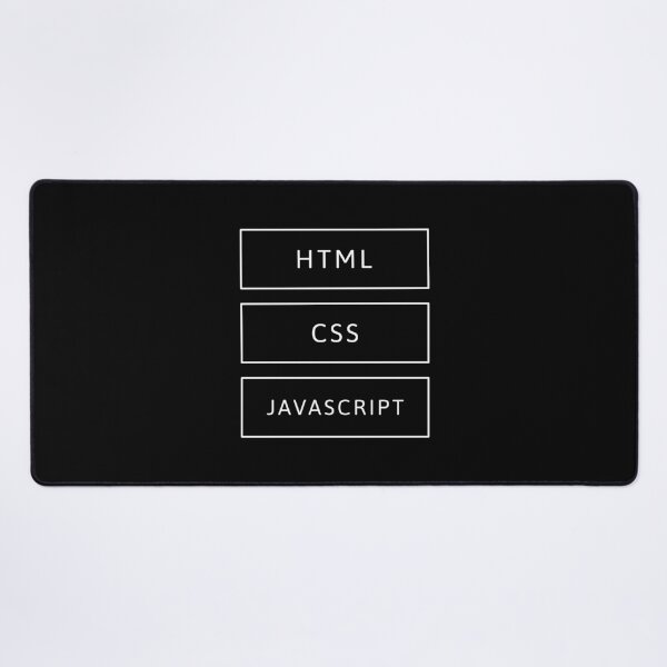 HTML, CSS & JavaScript Developer Desk Mat