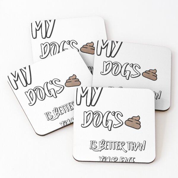 Item preview, My dog's poop funny text  designed and sold by Zubiaxoo.