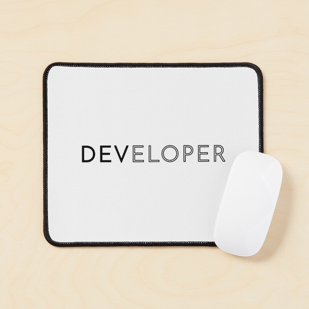 Developer (Inverted) Mouse Pad