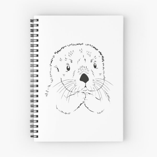 Item preview, Plantilla de nutria marina designed and sold by TokkiJess.