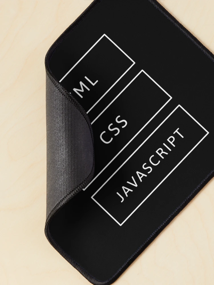Thumbnail 2 von 5, Mauspad, HTML-, CSS- und JavaScript-Entwickler designt und verkauft von developer-gifts.