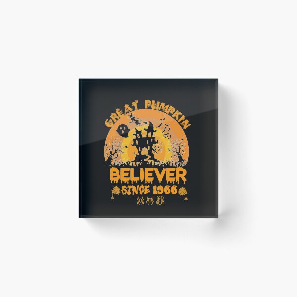 Item preview,  Great Pumpkin Believer Since 1966 Halloween, Birthday In 1966,  designed and sold by The Nova Prints .