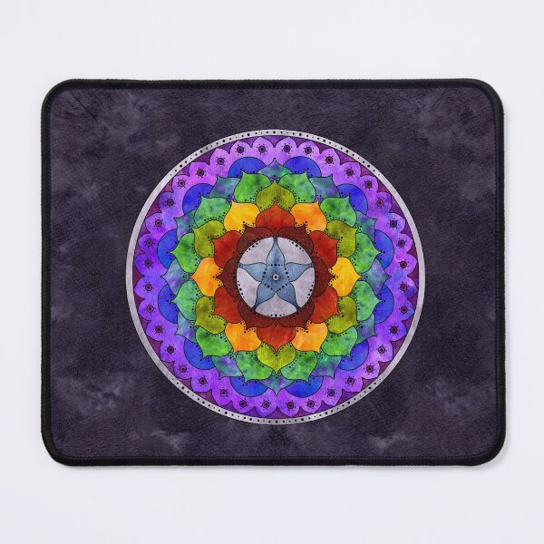 Item preview, Star Mandala Rainbow designed and sold by TigerTorreArt.