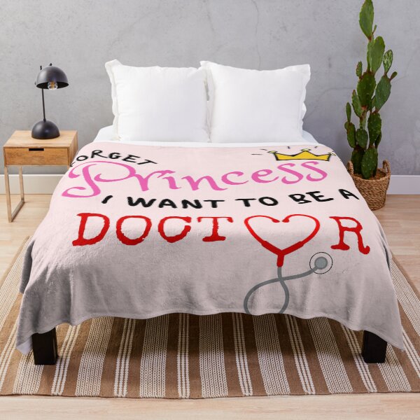 Item preview, Forget Princess I Want To Be A Doctor designed and sold by LiToDesignCo.