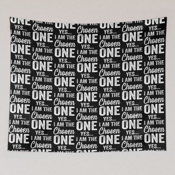 Item preview, yes i am the chosen one distressed version| Perfect Gift designed and sold by macinadi.