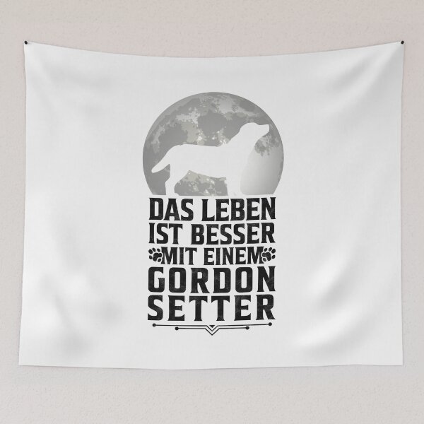 Item preview, Living with Gordon Setter Pointing Dog Owner designed and sold by madgrfx.