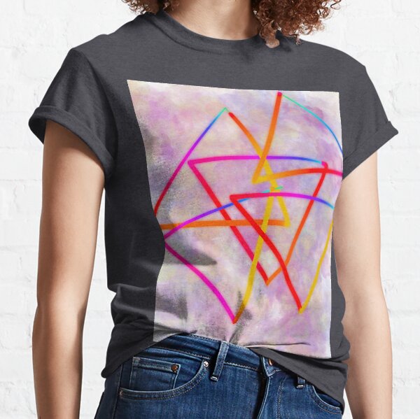 Triangles in the clouds Classic T-Shirt