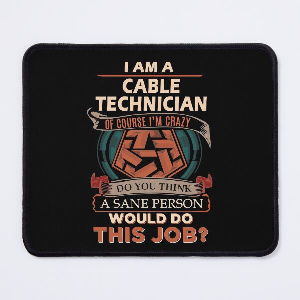 Item preview, Cable Technician T Shirt - Sane Person Gift Item Tee designed and sold by anthonyodo.