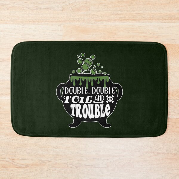Item preview, Double, Double, Toil And Trouble | Halloween (Dark) designed and sold by the-krisney-way.