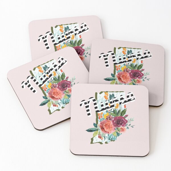 Item preview, Indiana Nurse Floral Watercolor designed and sold by AZGuzmans.