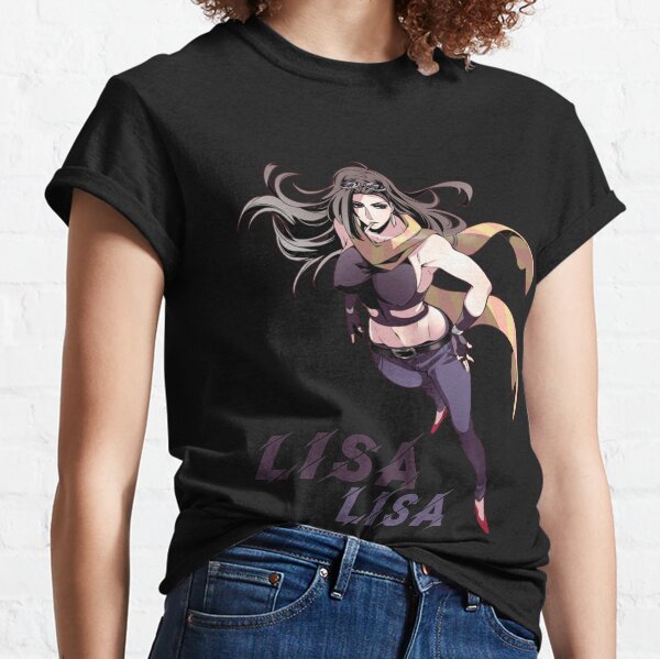 Pegatina Lisa Lisa de Jojo Camiseta clásica