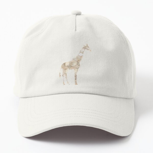 Gold Glitter Giraffe Dad Hat