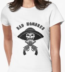 Bad Hombres Women's Fitted T-Shirt