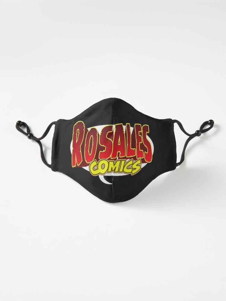 Alternate view of Rosales Comics logo Mask