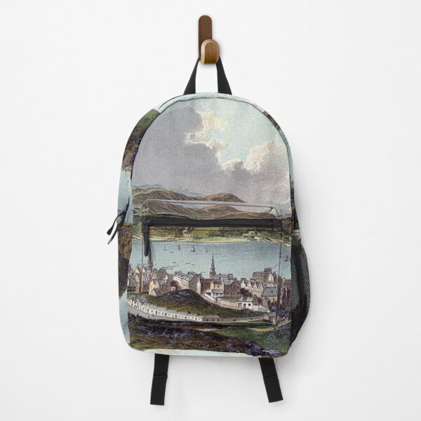 Item preview, Vintage Illustration of Oban Bay & Sound of Kerrera designed and sold by yourscotland.