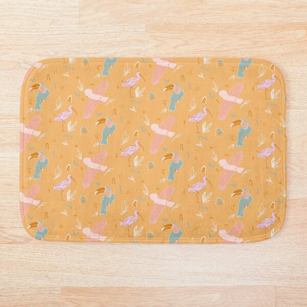 Item preview, flock of tropical birds designed and sold by freeinthelines.