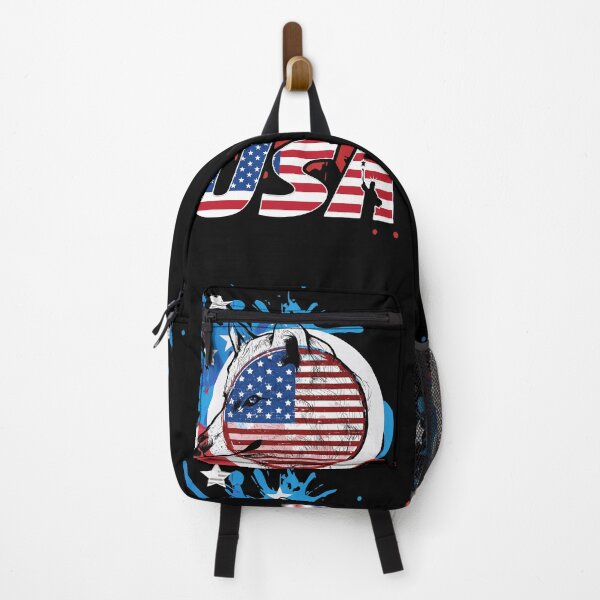 Item preview, AMERICAN flag wolf USA designed and sold by ChanJrStore.