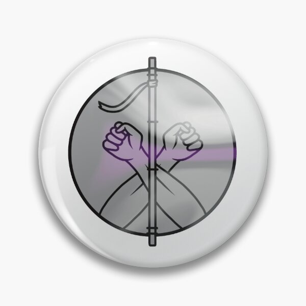 Item preview, Demisexual Monk Symbol designed and sold by AdlayasDesigns.